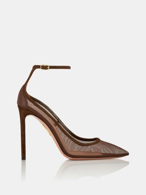 AQUAZZURA Love Affair Mesh Pump 105