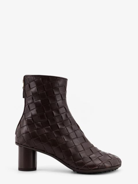Bottega Veneta Bottega Veneta Leather Ankle Boots With Intrecciato Motif