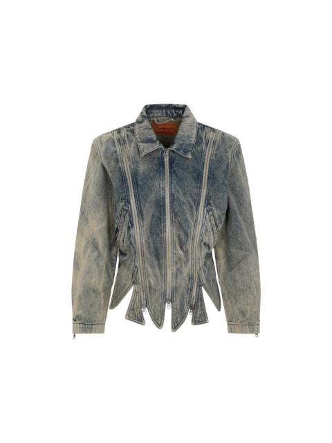 Y PROJECT - Y/Project Tudor Zip Denim Jacket Women