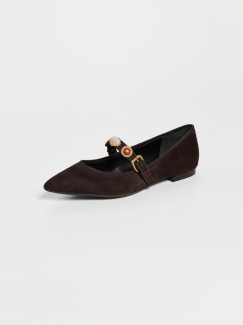 VERONICA BEARD Selene Charms Flats
