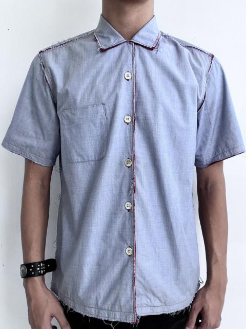 Comme Des Garçons 2003 Comme Des Garcons Homme Raw Cut Stitching Shirt