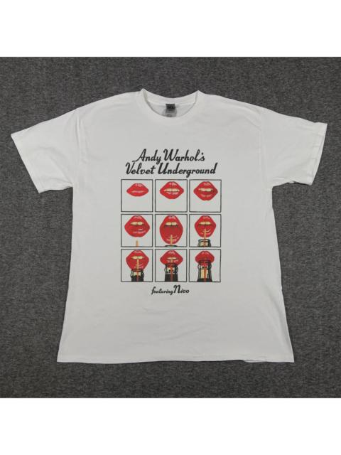 Other Designers Andy Warhol's Velvet Underground T-Shirt Unisex