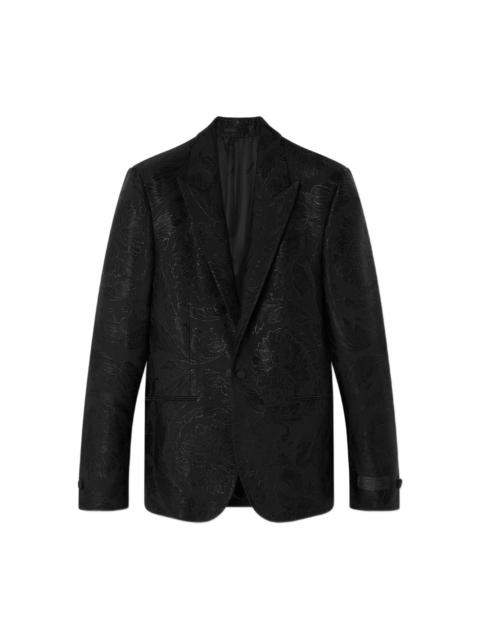Barocco-jacquard blazer