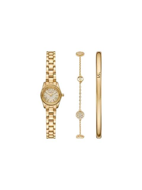 MICHAEL KORS Michael Kors Petite Lexington Quartz Watch Gift Set