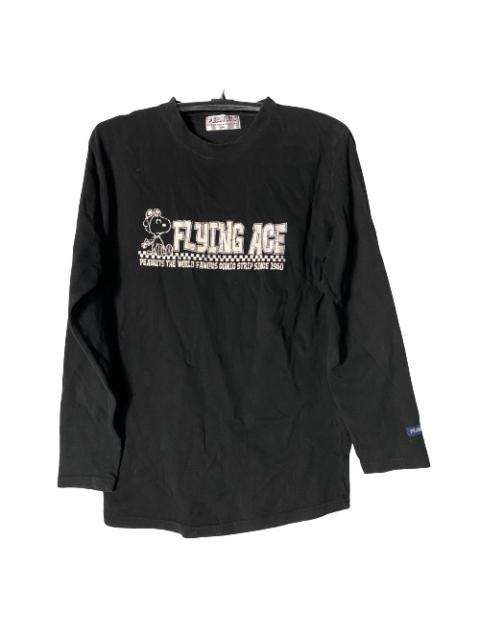 Other Designers Vintage - Authentic Vintage Peanuts Flying Ace L/Sleeve Shirt