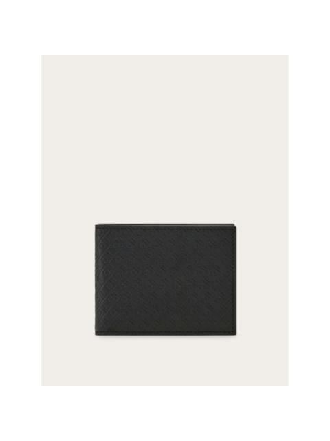 FERRAGAMO Ferragamo Men'S Black Calf Leather Wallet