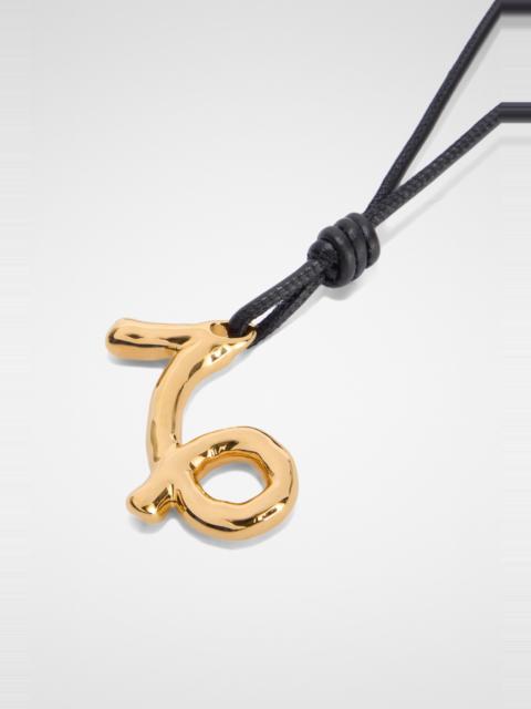 Jil Sander Zodiac Charm