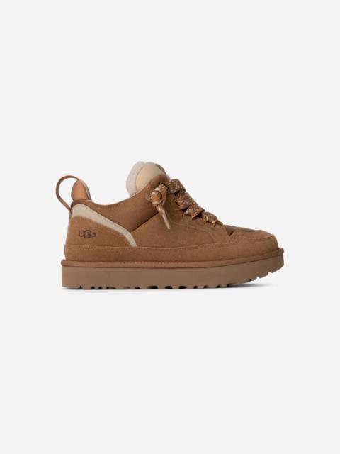 UGG ® Men's Lowmel Suede/Textile/Recycled Materials Shoes in Chestnut