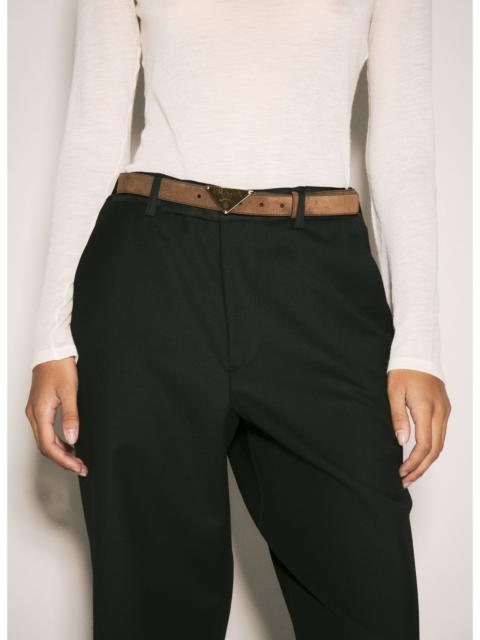 Prada Prada Women Suede Belt