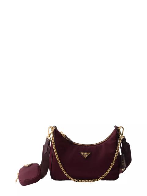 Prada Re-Edition 2005 Re-Nylon Bag with Saffiano Mini Bag