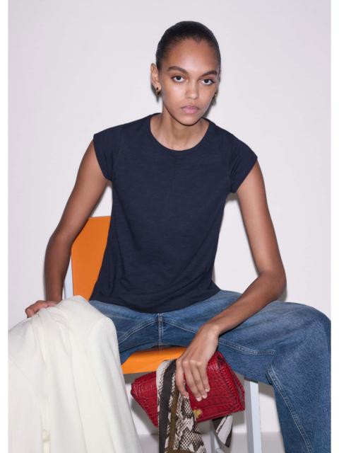 ME+EM Cap Sleeve Swing Tee