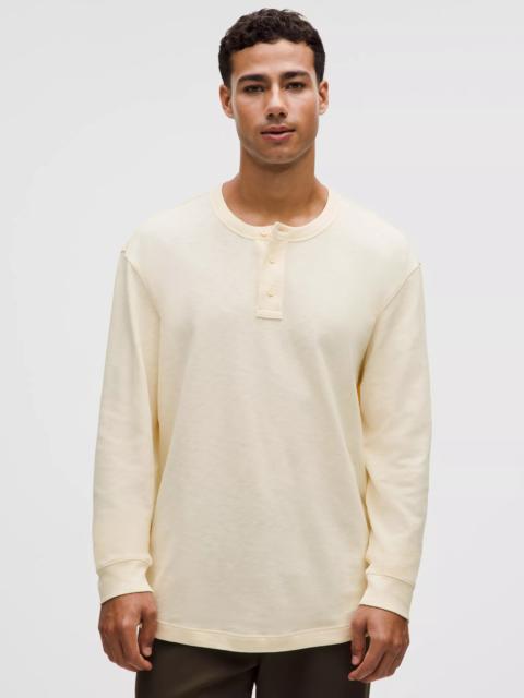 lululemon Slub Cotton-Jersey Long-Sleeve Henley