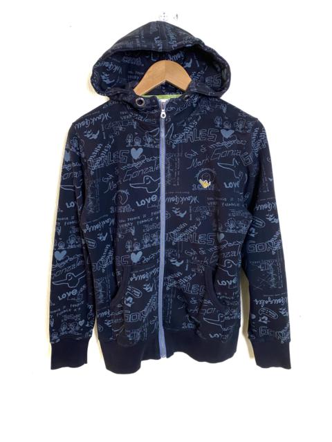 Other Designers Streetwear - Mark Gonzales Fullprint Hoodie