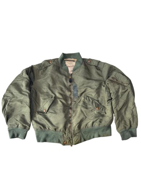 Japanese Brand - Vintage 80s Concord Industries L2B Bomber Flight Jacket