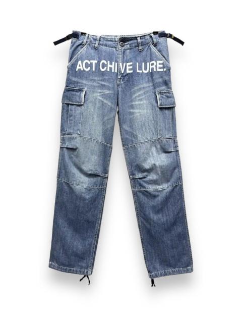 Other Designers Art Comes First - 💥DOPE🔥ACT CHIVE LURE. BY REDARK Double Knee Cargo Denim
