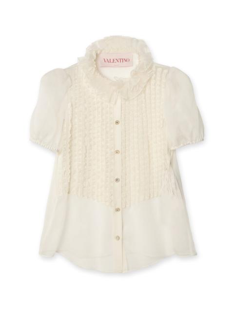 Valentino Fluid Chiffon Shirts