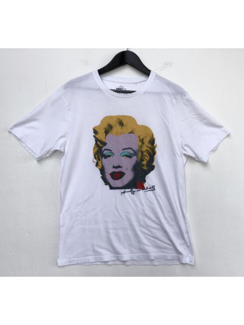 Other Designers Uniqlo - ANDY WARHOL VISUAL ART MARILYN MONROE IMAGE TSHIRT