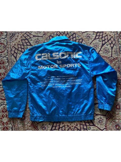 Other designers Calsonic Motorsport Racing Jacket Blue Vintage Japan Size M