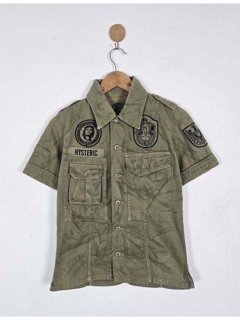 Hysteric Glamour Hysteric Glamour Rebel army pocket military shirt