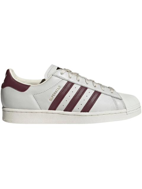 adidas adidas Superstar Off White Maroon