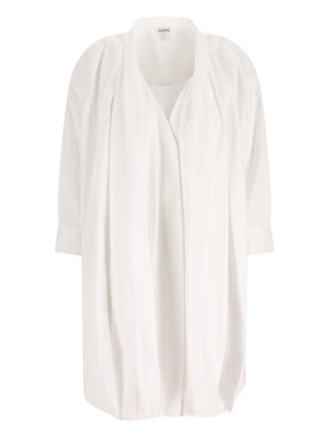 Loewe Loewe Women Cotton Draped Dress