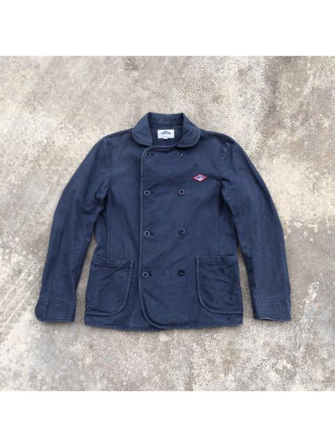 Other Designers Japanese Brand - DANTON Cotton Penny Collar Pea Coat
