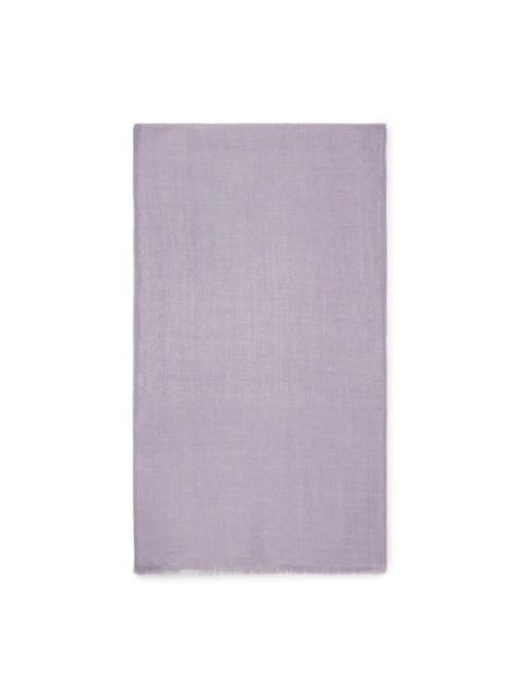 Brunello Cucinelli Brunello Cucinelli Light Purple Wool Silk Scarf, Brand Size OS (US Size OS)