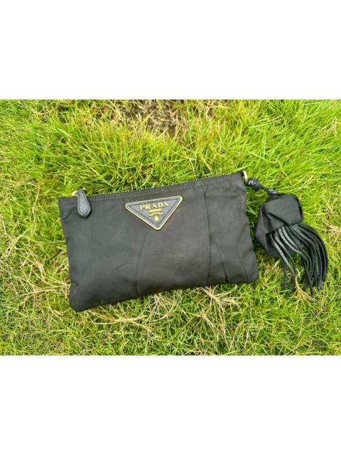 Prada Authentic Prada Tessuto Nylon Small Pouch