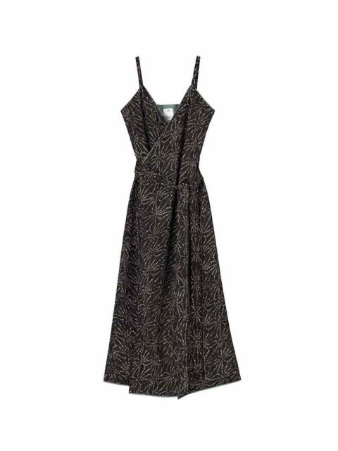 visvim WRAP DRESS BLACK