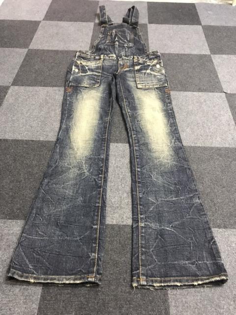 Other Designers Very Rare - MARAXIA Flare Denim Overall
