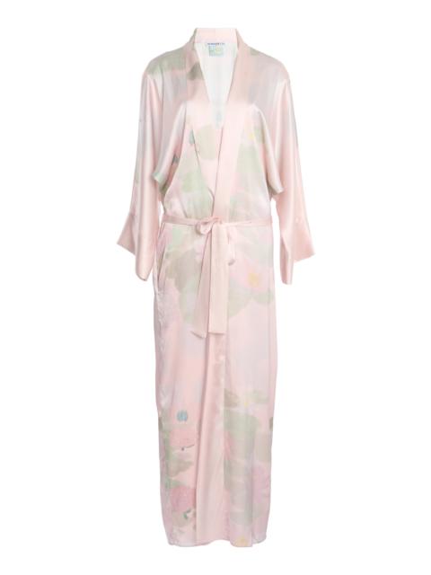 BERNADETTE Peignoir Silk Satin pink