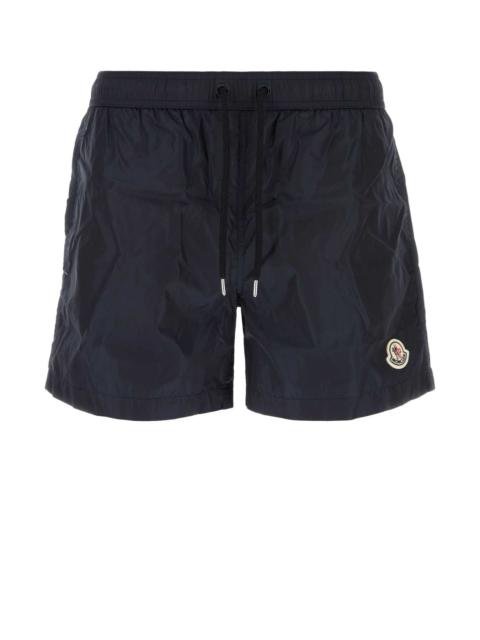 Moncler Moncler Men Navy Blue Nylon Swimming Shorts