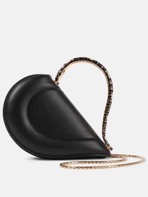 BVLGARI Serpenti Cuore 1968 leather tote bag