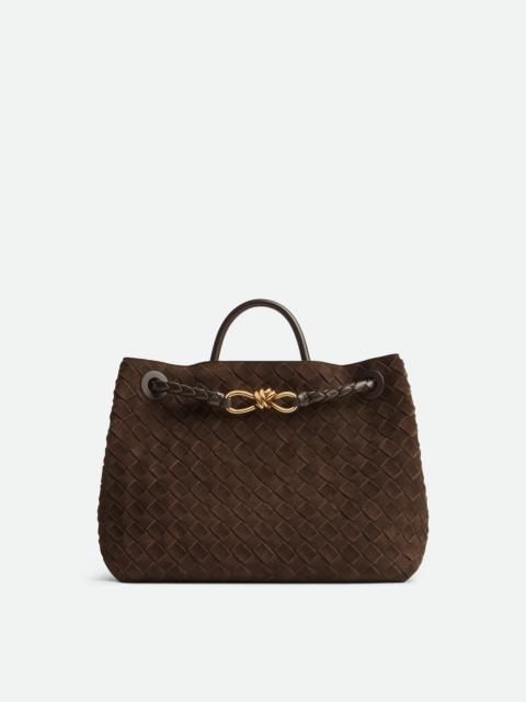 Bottega Veneta Bottega Veneta – Andiamo Medium Suede – Fondant