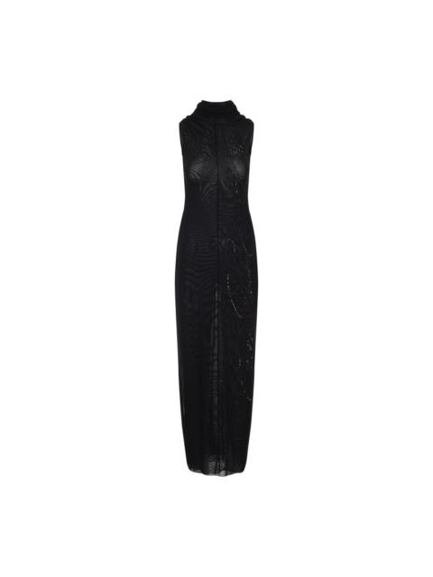 Jean Paul Gaultier Jean Paul Gaultier Mesh Long Dress With Sequins Women