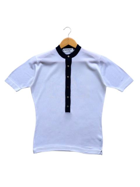 Givenchy Vintage GIVENCHY half button tshirt
