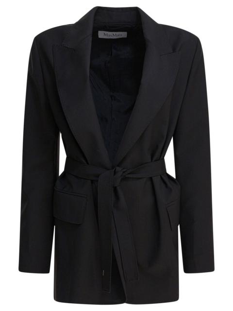 Max Mara Max Mara Women Wool Canvas Blazer