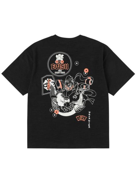 EVISU Godhead Koi Print T-shirt
