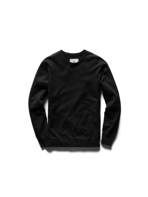 Reigning Champ Lightweight Terry Crewneck Black
