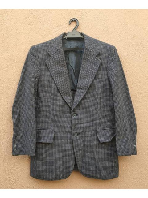 Burberry 's Checkered Wool Jacket Blazer