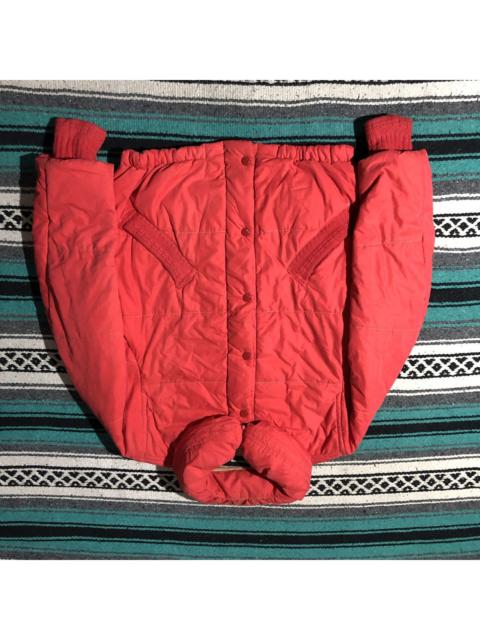Other Designers Issey Miyake - 2000s Mercibeaucop - Pillow Neck Red Jacket
