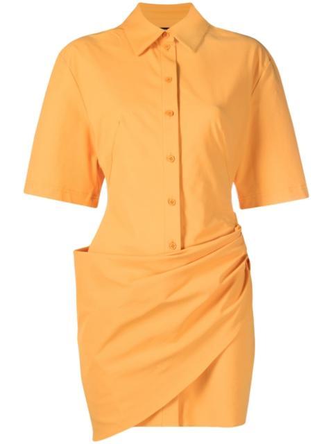 JACQUEMUS La robe Camisa shirt dress