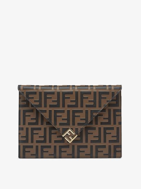 FENDI FF Diamonds Flat Pouch