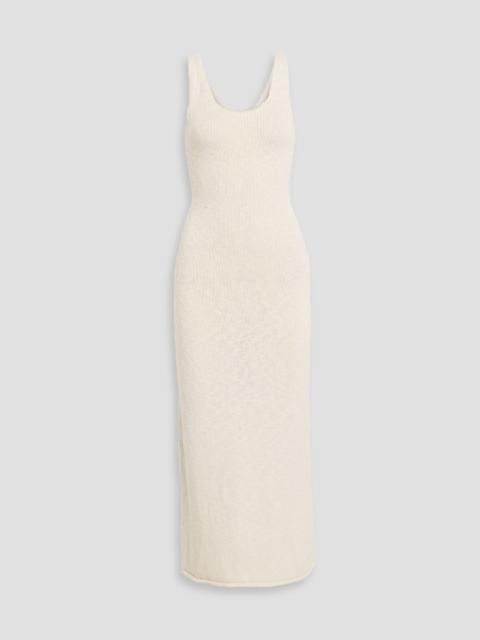 Other Designers Serena cotton midi dress