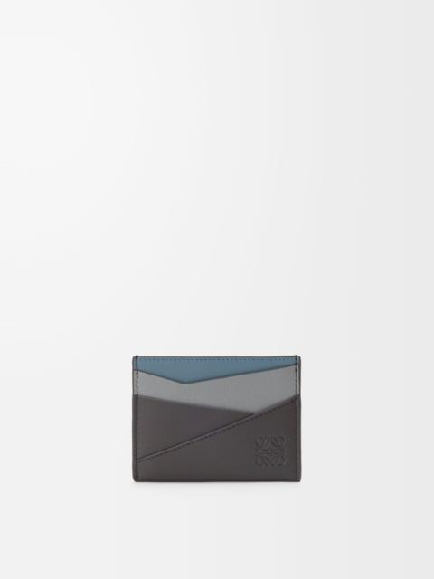 Loewe Puzzle plain cardholder in classic calfskin