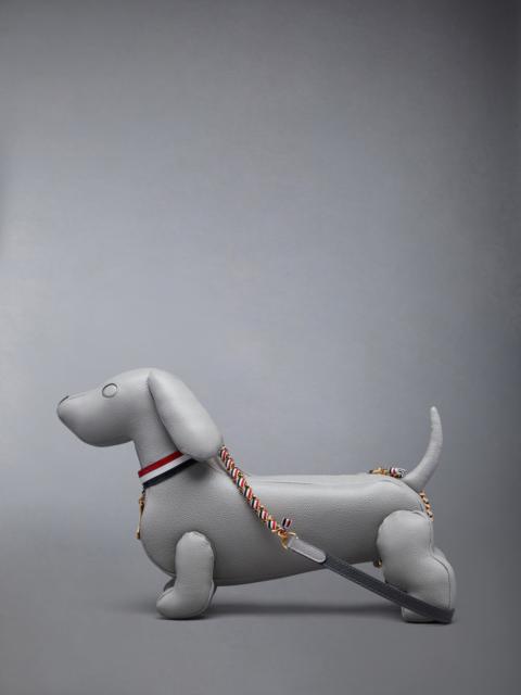 Thom Browne MINI HECTOR CHAIN BAG IN PEBBLE GRAIN