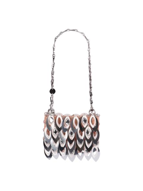 rabanne Paco Rabanne Nano Sparkle Leave Shoulder Bag