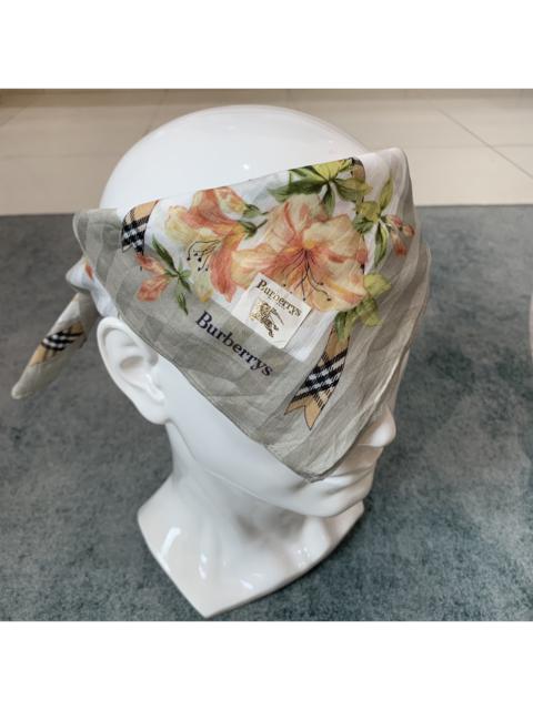 Other Designers Vintage - Vintage Burberrys Handkerchief Neckerchief Bandana