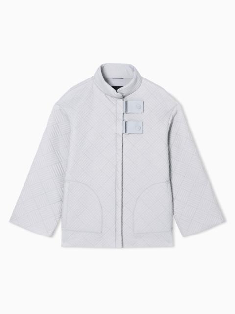 EMPORIO ARMANI ASV NYLON PADDED PEA COAT