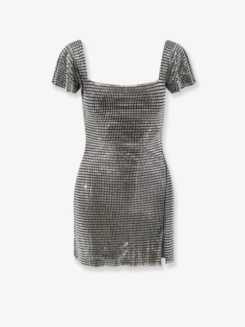 self-portrait Self Portrait Short Tulle Dress With Rhinestones